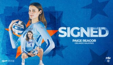 UTA Volleyball Alum Paige Reagor Signs with MLV’s Orlando Valkyries