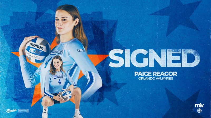 UTA Volleyball Alum Paige Reagor Signs with MLV’s Orlando Valkyries
