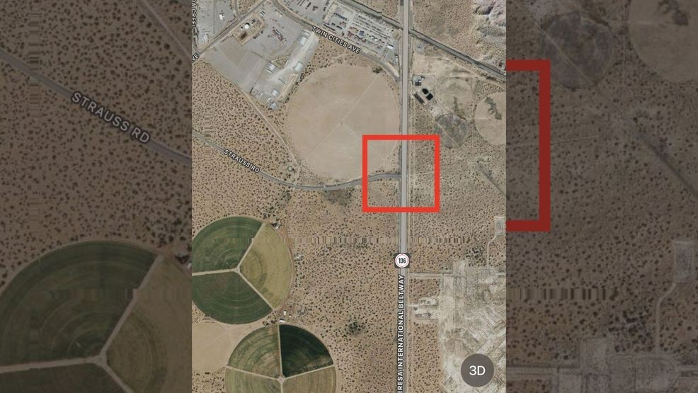 Three injured in crash near Santa Teresa Border Patrol Station; one airlifted. June 9, 2026. Credit: NMDOT