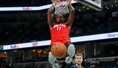 Houston Rockets jersey history No. 17 - Tari Eason (2022-26)