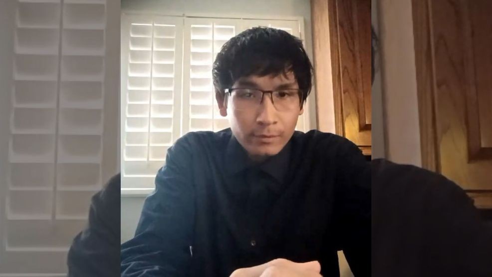 Carlos Fuentes, the best friend of Andres Montanez, the 19-year-old who was hit and killed by a car on Transmountain on May 30, 2026. Credit: KFOX14/CBS4