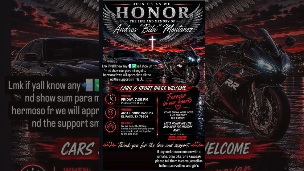 Celebration of life for Andres Montanez. Credit: Carlos Fuentes