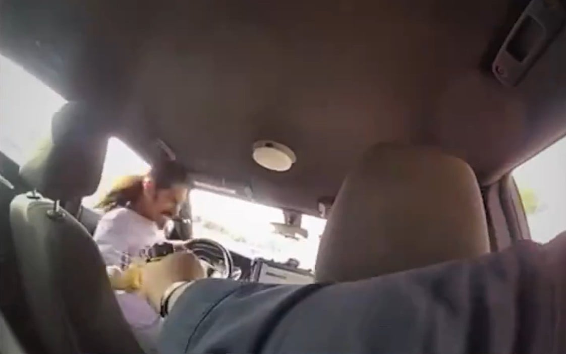 Watch: Suspect Slips Out of Handcuffs and Drives Off in Dallas Police Car With Officer Before Jumping Off