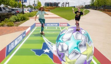 Interactive Mural Kicks Off Downtown Soccer Fan Event Series