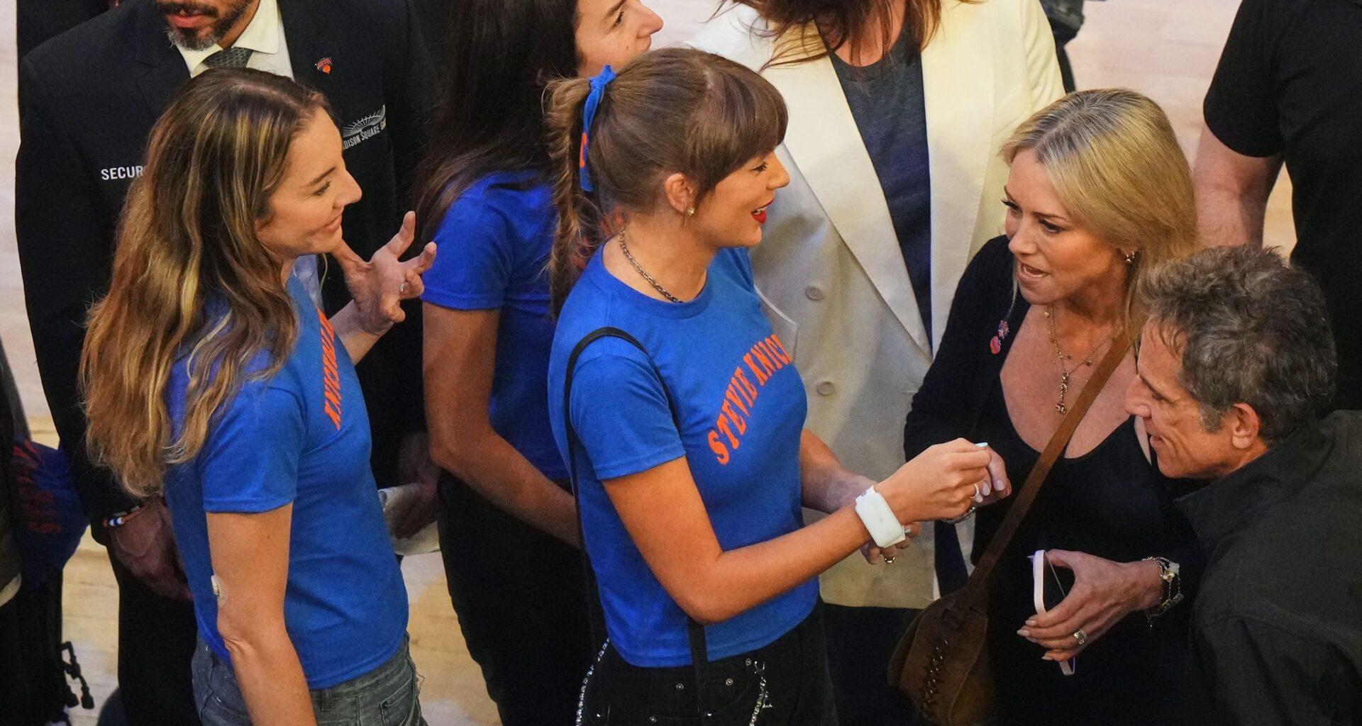 Taylor Swift attends Spurs-Knicks NBA Finals Game 4 at Madison Square Garden