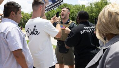 Far-right influencer arrested in Texas on charge of making terroristic threats