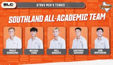 Men’s Tennis Places Five on Southland Conference All-Academic Team