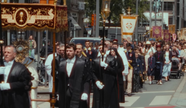 Corpus Christi Procession in Antwerp (Video)