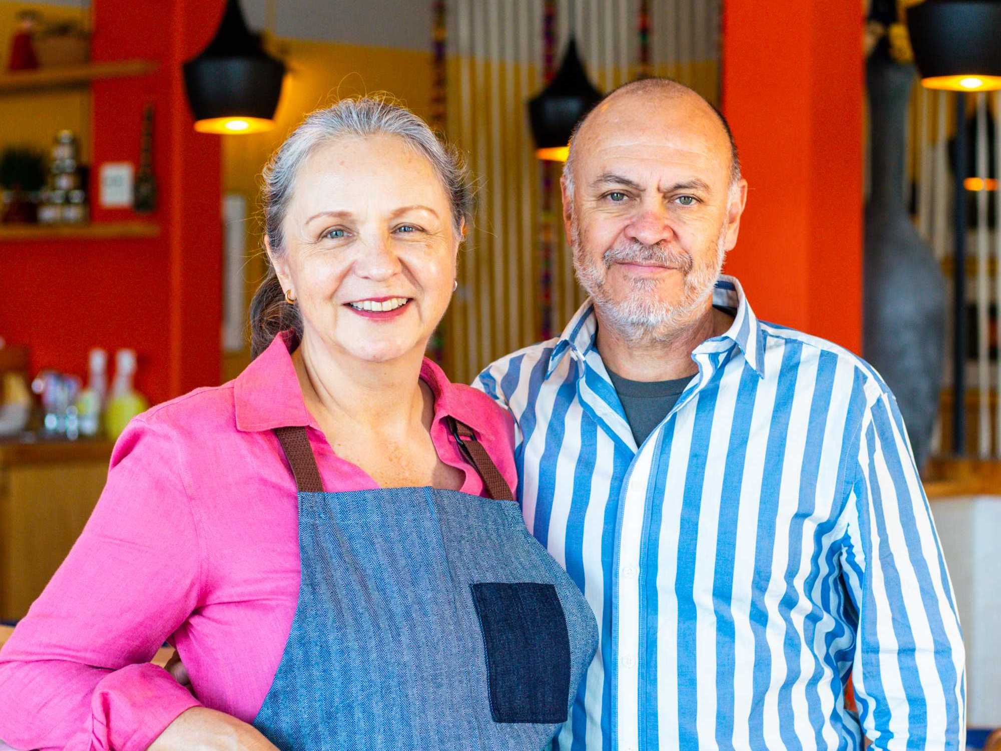 Ernesto Torrealba and Iliana de la Vega of El Naranjo Austin