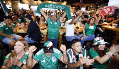 El Tri fans in Dallas erupt as Mexico wins World Cup opener