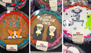 H-E-B Spurs cookie cakes feature Spurs nuns, Air Corgi, The Alien