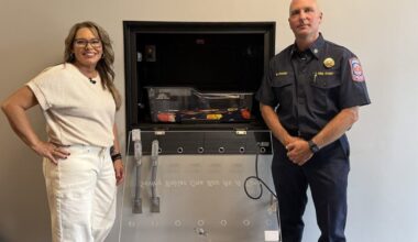 Newborn baby surrendered at Ennis fire station