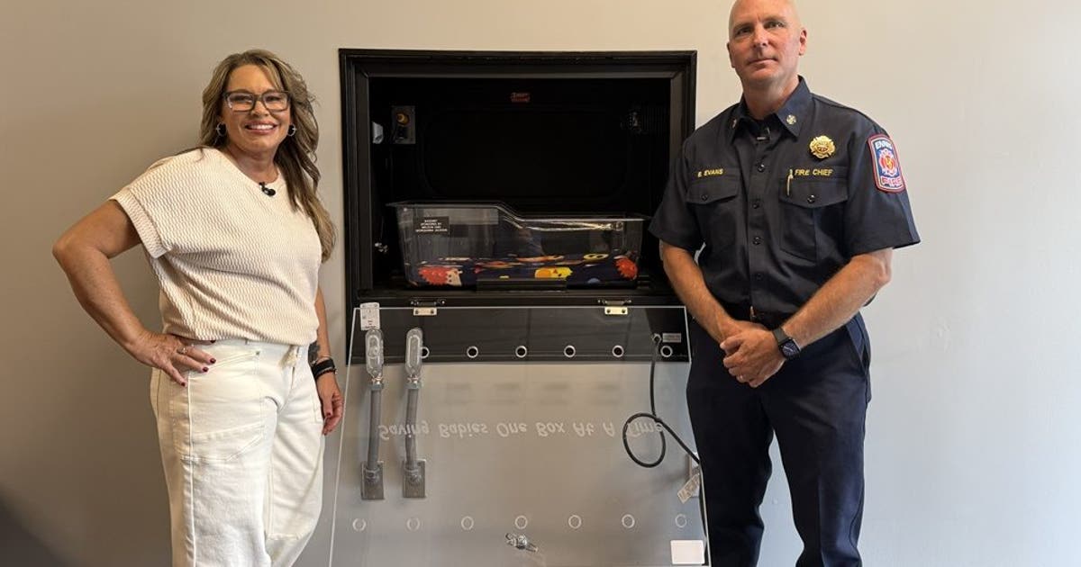Newborn baby surrendered at Ennis fire station