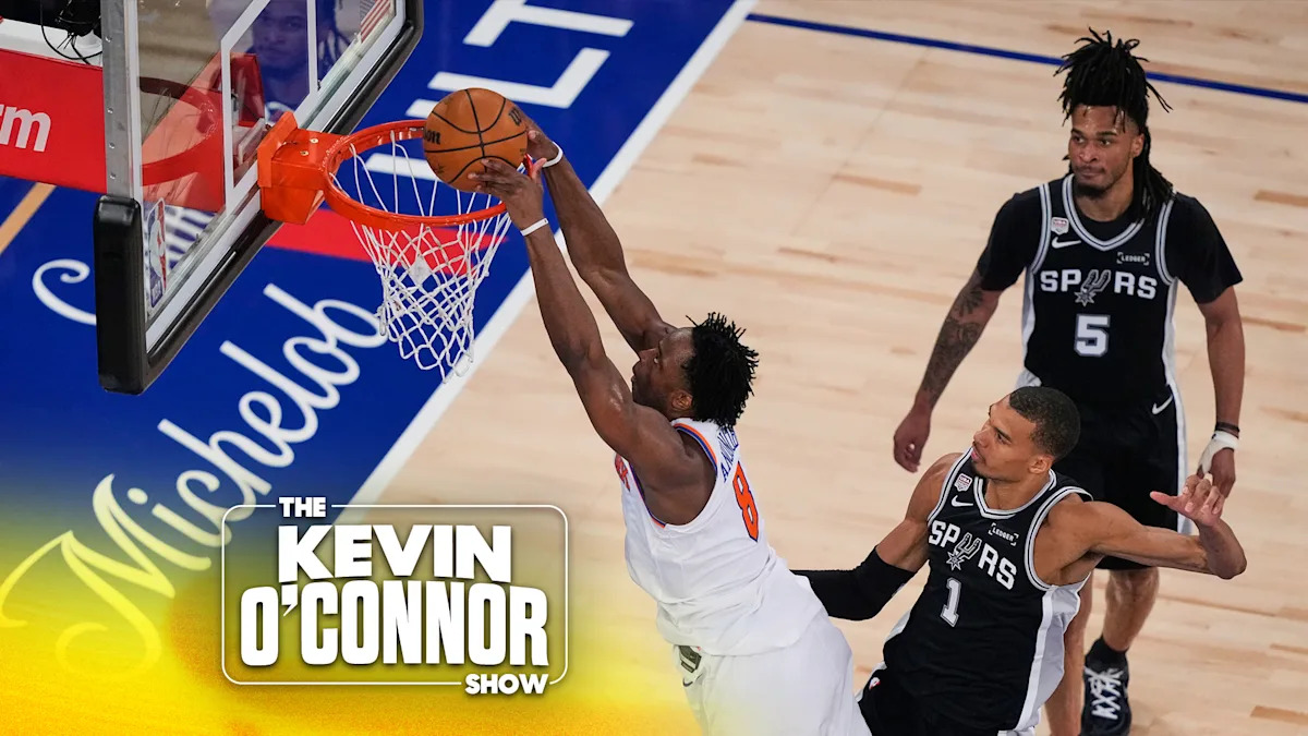 New York's epic comeback, San Antonio's tragic choke & the best NBA Finals game (ever?!) with Tom Haberstroh + latest on Giannis trade talks