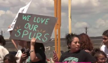 Spurs return home to San Antonio after New York trip for NBA Finals