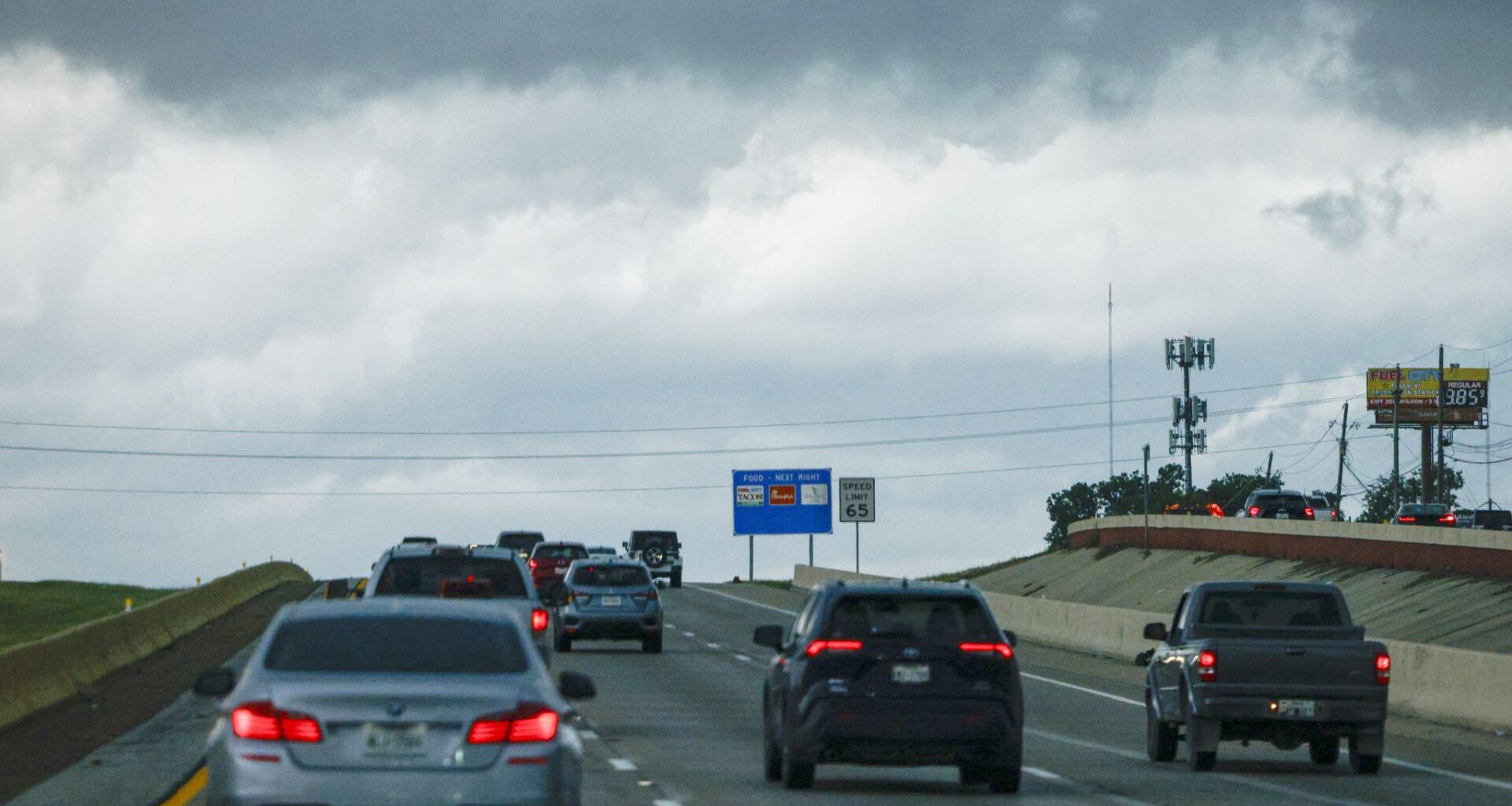 Friday will be partly cloudy with a slight chance of rain in Dallas-Fort Worth. 