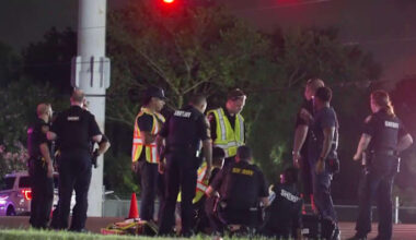 Woman dies after being hit by car on Highway 249; Harris County deputy also struck