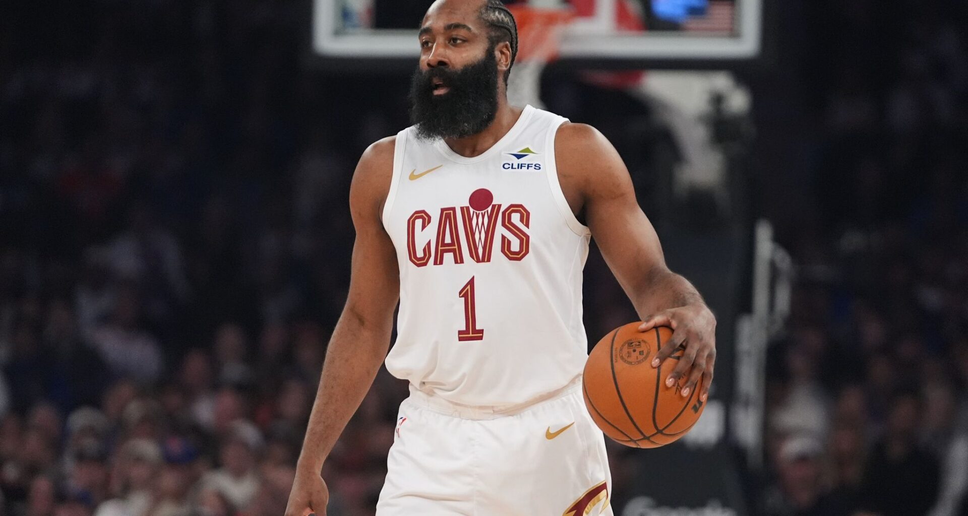 James Harden is arrested in Houston on a misdemeanor charge of carrying a weapon in a motor vehicle