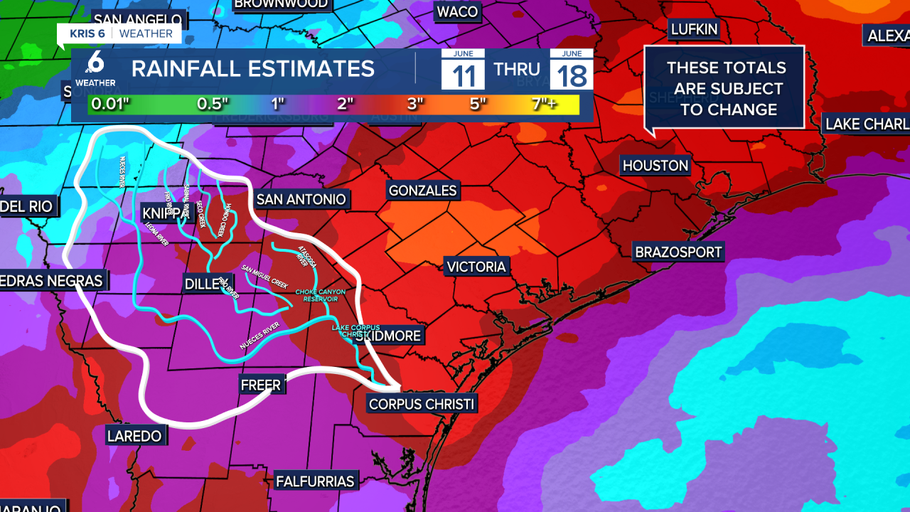 Rainfall Forecast 6-11-26
