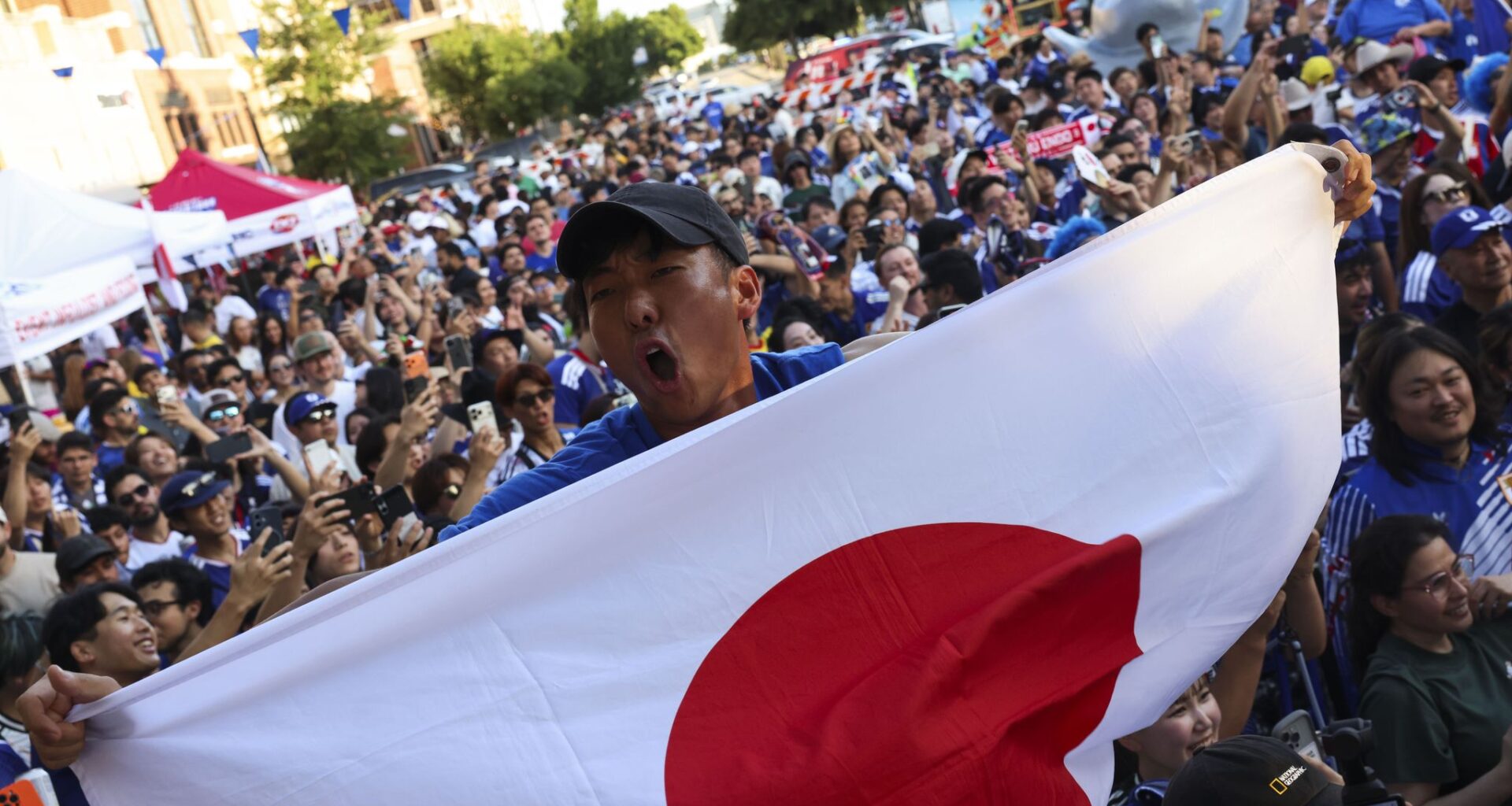 Japanese fans in D-FW for World Cup get the full Texas experience