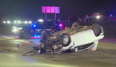 Three juveniles hospitalized, one with serious injuries, after Fort Worth car crash
