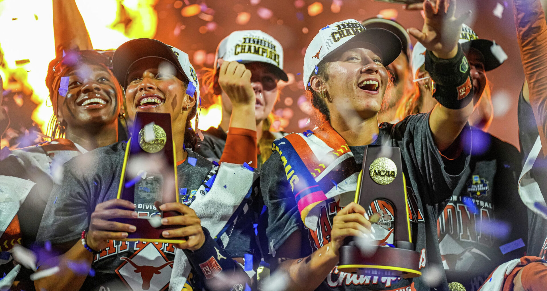 Texas wins a third consecutive title as nation's best athletic departm