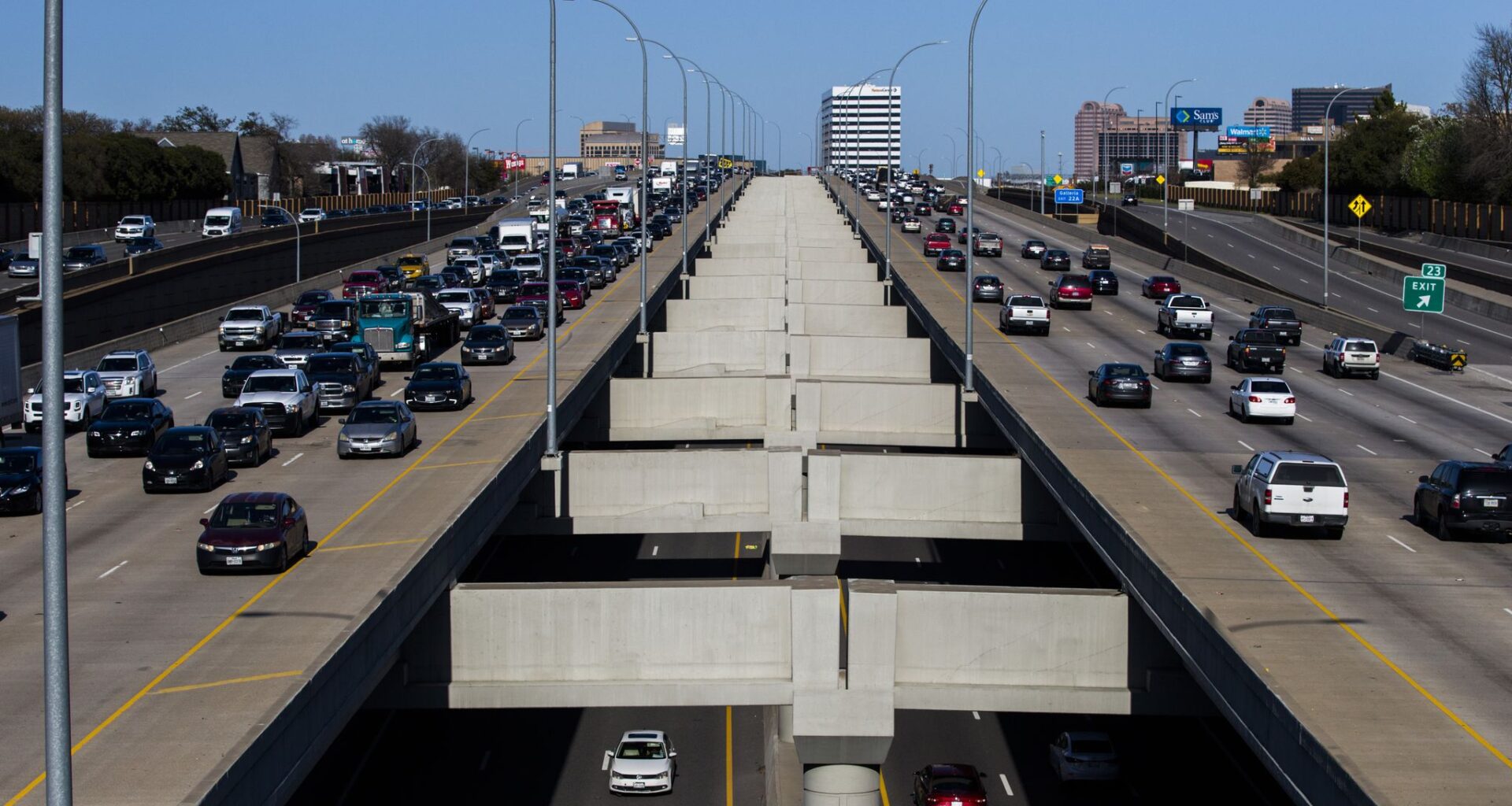 Here's what traffic looks like around the World Cup game in Arlington