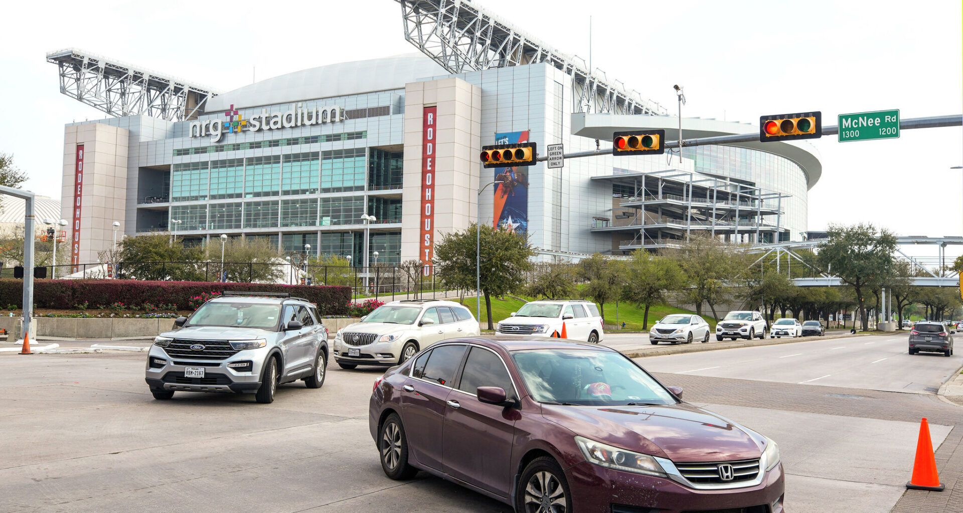 Houston traffic spikes at NRG Stadium for World Cup