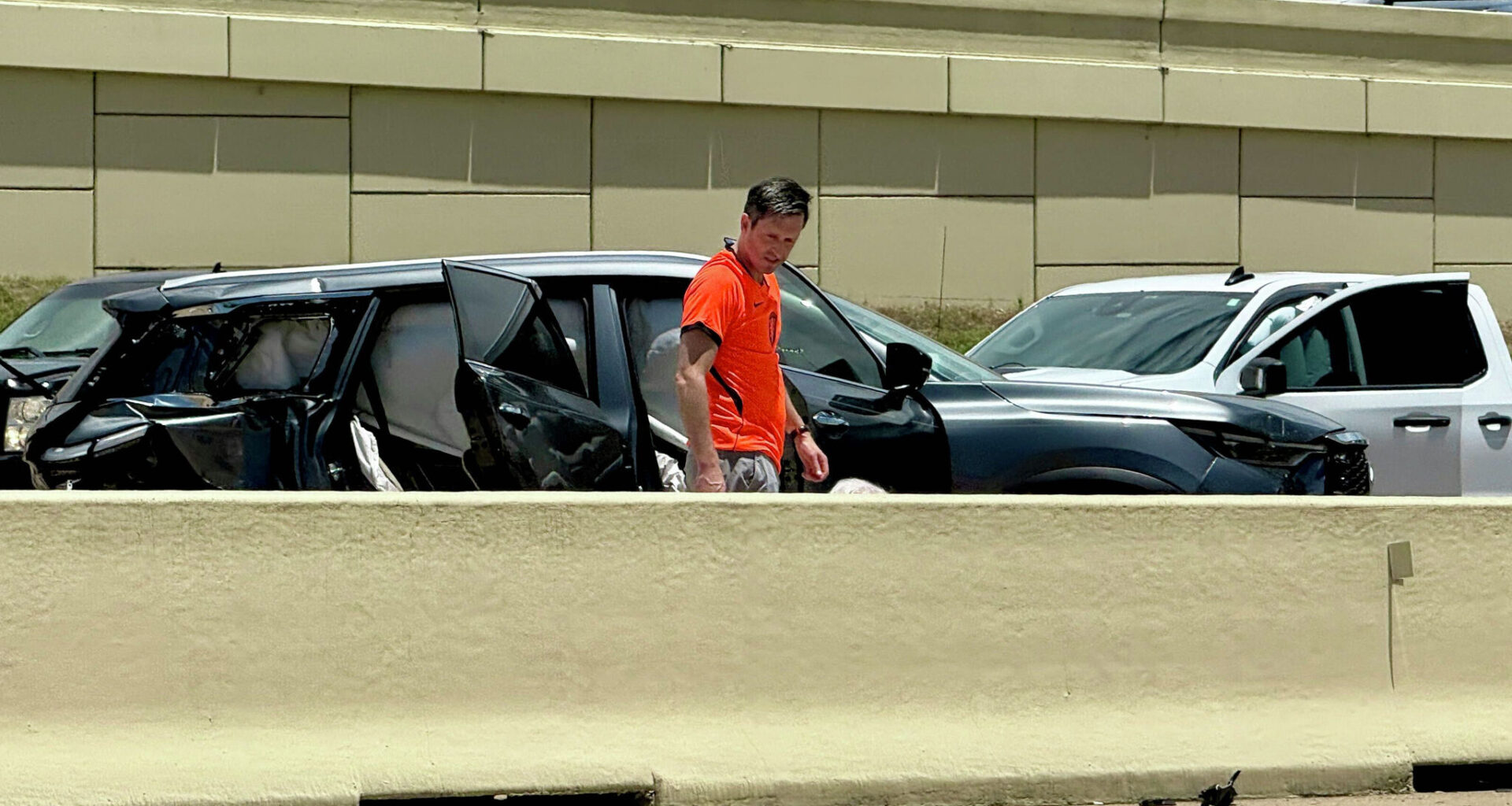 Here's what traffic looks like around the World Cup game in Arlington
