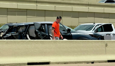 Here's what traffic looks like around the World Cup game in Arlington
