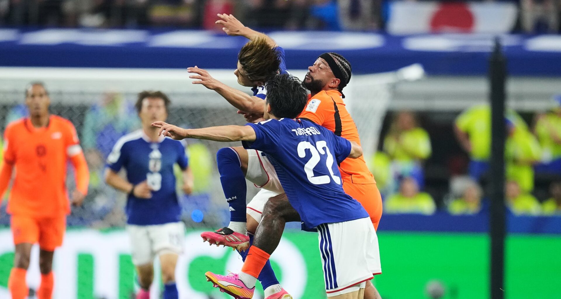 Memphis Depay could be close to starting again at World Cup as Dutch star nurses thigh injury