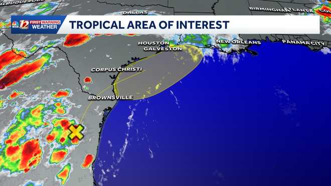 Gulf: Tropical Area of Interest in June, broad area of low pressure has a chance to develop Gulf: Tropical Area of Interest in June, broad area of low pressure has a chance to develop