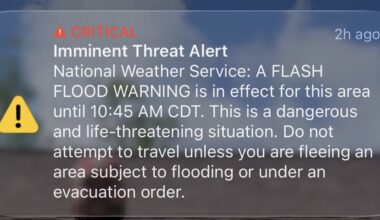 How to stop flash flood, AMBER alerts on iPhone in Texas