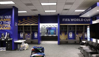 Japan tidies Dallas Stadium locker room after World Cup match