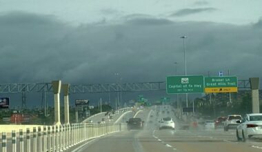 'Torrential' storms helped a Texas city smash a rainfall record