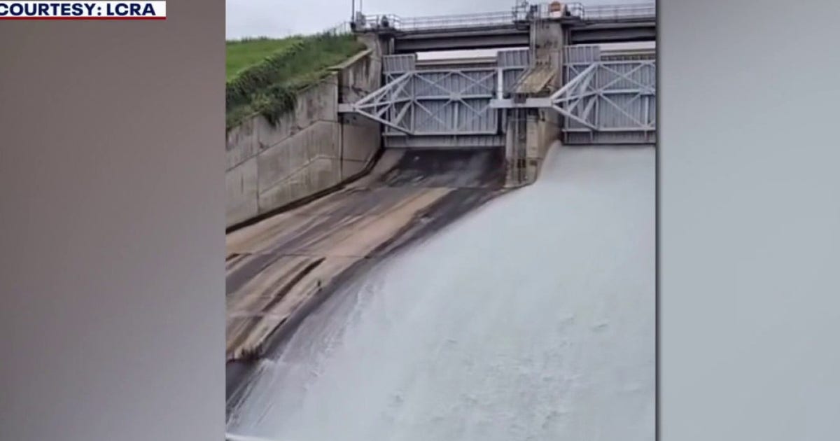 LCRA opens two floodgates due to heavy rainfall in Central Texas