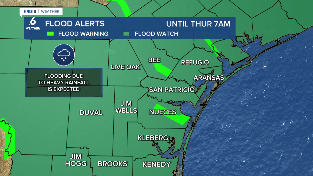 Flood Alerts AS OF 6-15-2026