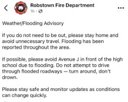 RobstownFDWarning.jpg