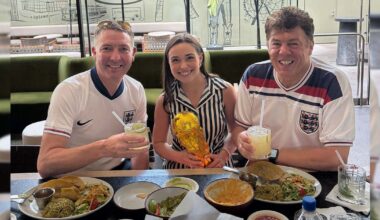 England superfan tries Tex-Mex for first time during World Cup trip to North Texas