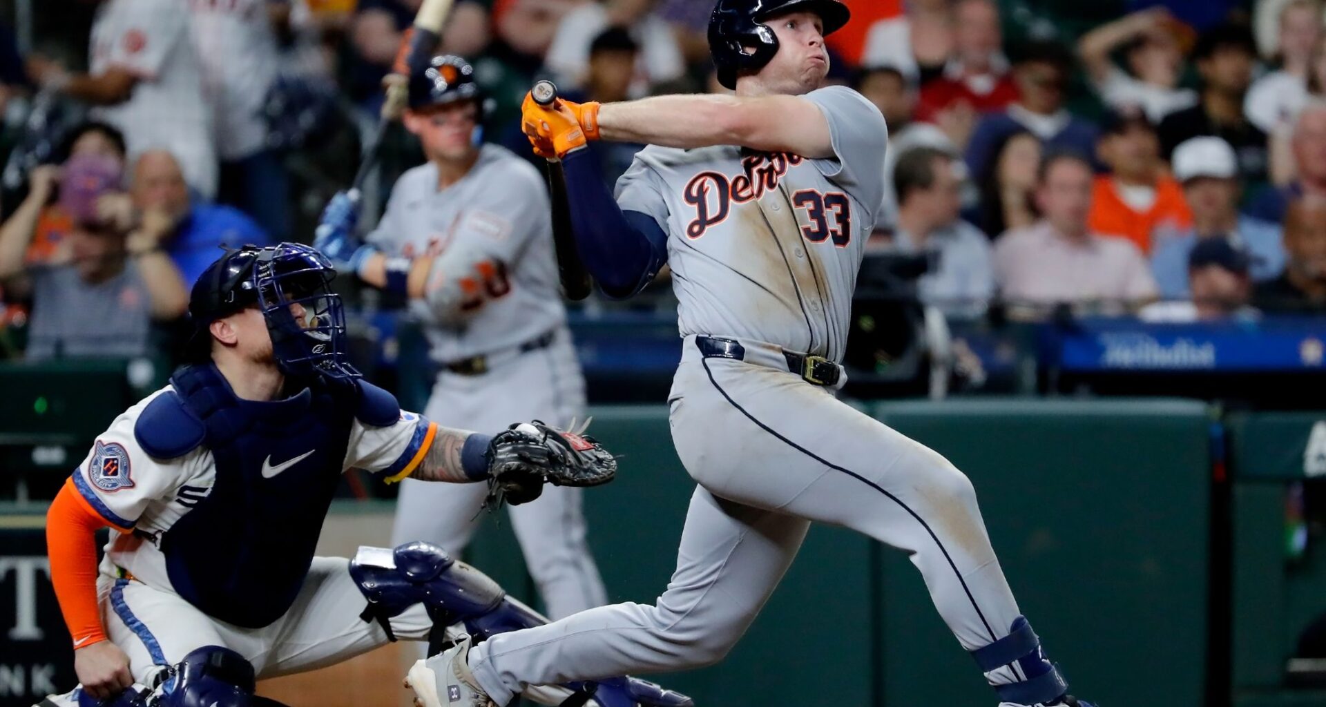 Tigers' Colt Keith rediscovers power stroke with 3-homer game in Houston