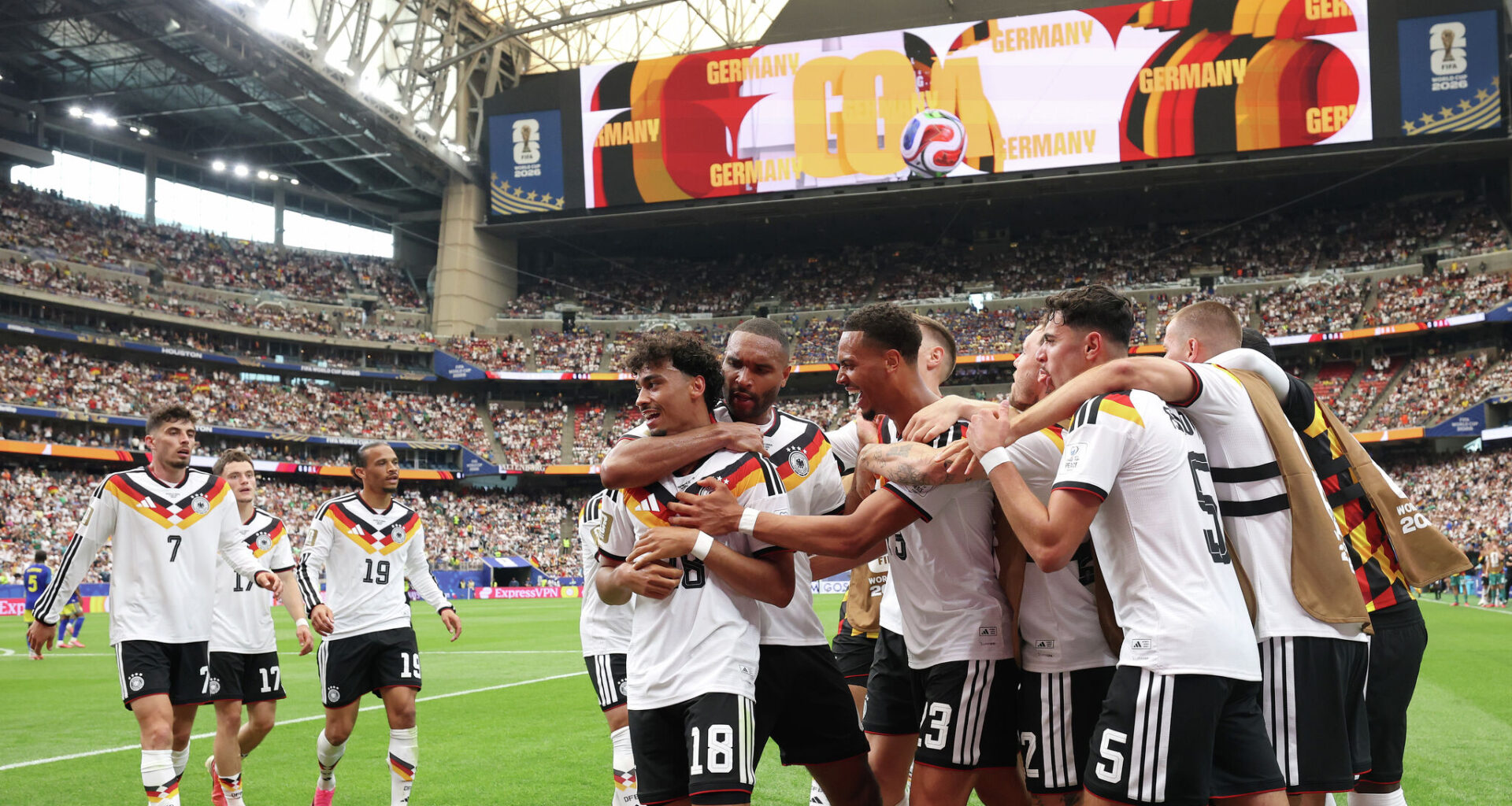World Cup travers have been marveling at Houston's NRG stadium