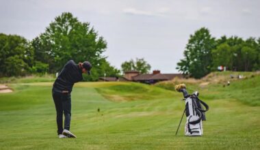 Tim Wiedemeyer tees off at the Corvallis Regional