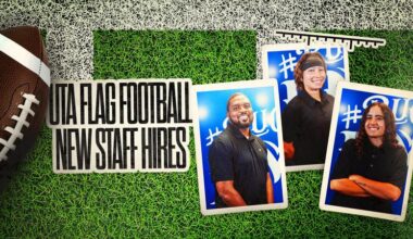 Nguyen Completes Inaugural UTA Flag Football Coaching Staff