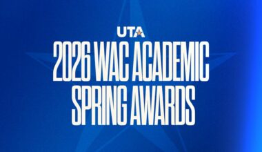 UTA Student-Athletes Earn 2025-26 WAC All-Academic Honors