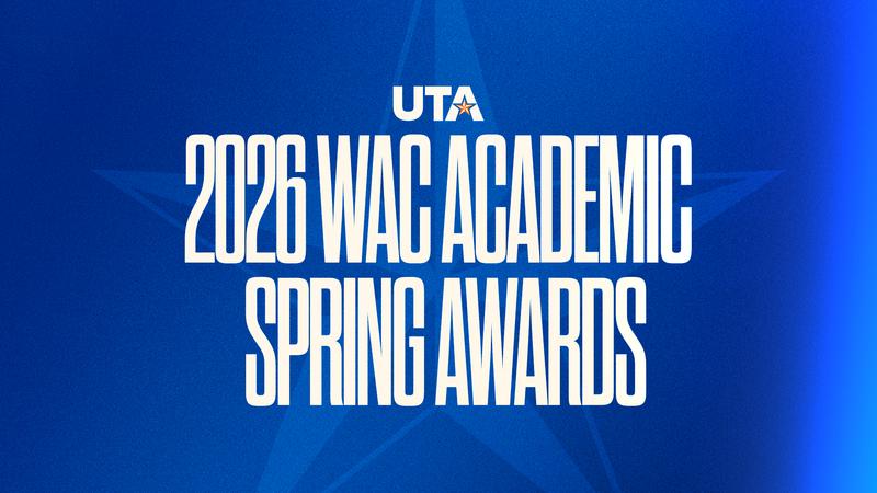 UTA Student-Athletes Earn 2025-26 WAC All-Academic Honors