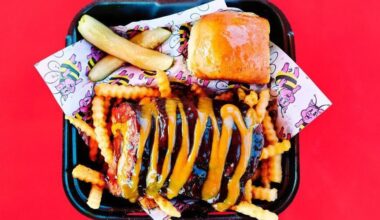 Rib combo at Ribbee's in Fort Worth.