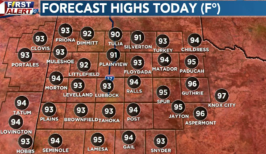 Warm, dry for most on Tuesday; near heat advisory temperatures expected Wednesday