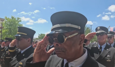 Hundreds of Fort Worth firefighters gather to honor Todd Brook at his funeral
