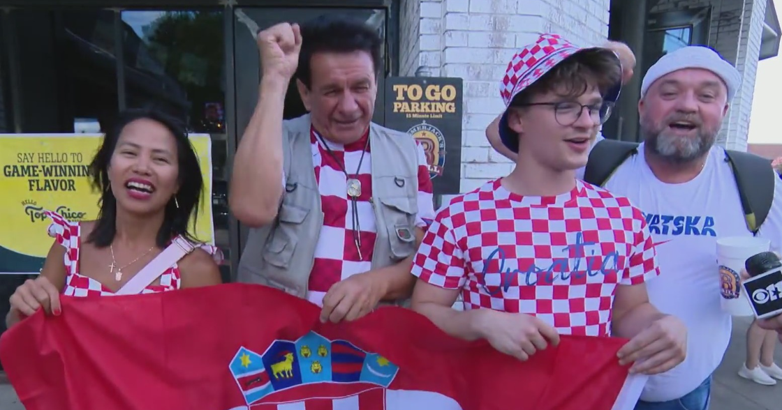 Proud Croatians make presence known during World Cup in North Texas