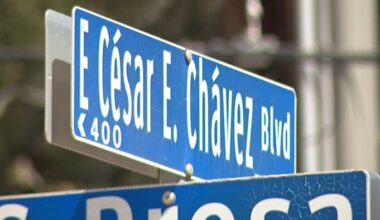 Renaming César E. Chávez Boulevard could cost over $300K, city estimates